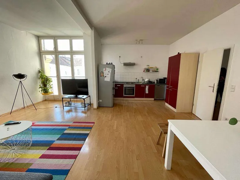Traumhafte 3 Zimmer mit offener Küche, EBK, Balkon und direkt am BOXI!!